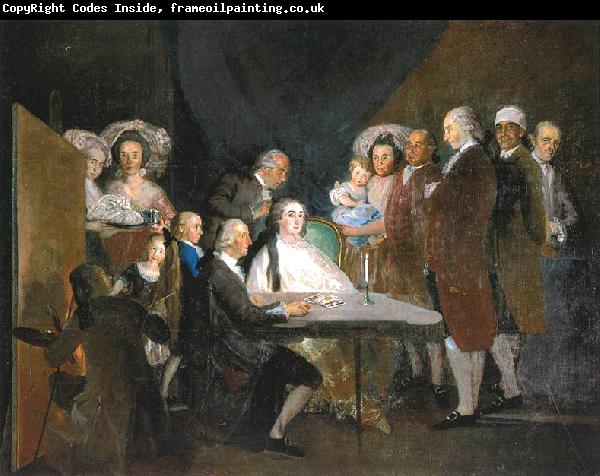Francisco de Goya La familia del infante don Luis de Borbon